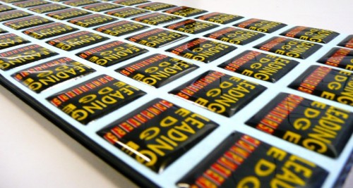 100 Etiqueta Resinada Para CPU 25 X 25 mm